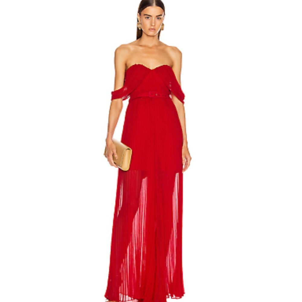NWT Red Self Portrait Jumpsuit